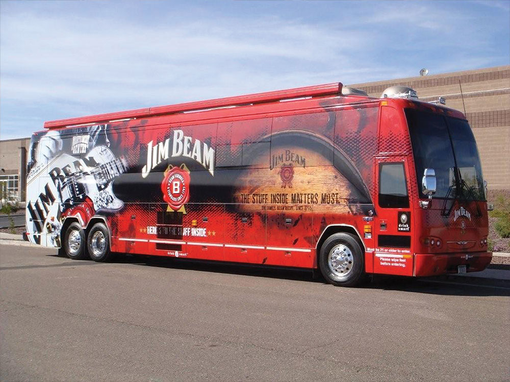 JIM BEAM RACING: CORPORATE MOTORCOACH